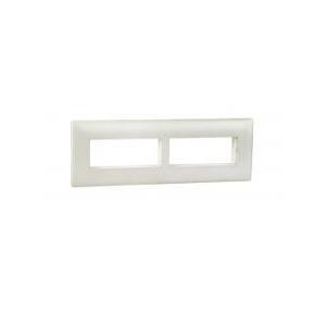 Legrand Mylinc 8M Pearl White Cover Plate Horizontal, 6763 65